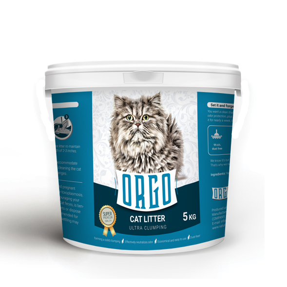 Orgo Cat Litter Ultra Clumping 5KG